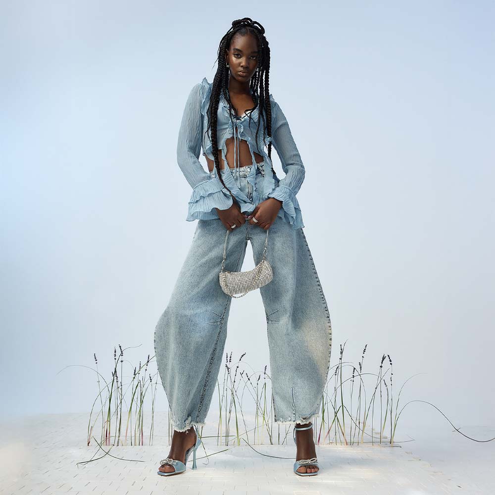 Partyready Women's Silver Shoulder Bag